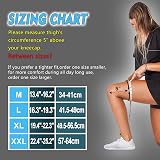 Gemschest 2 Pack Knee Support - Knee Sleeves Men Women Size M view 2