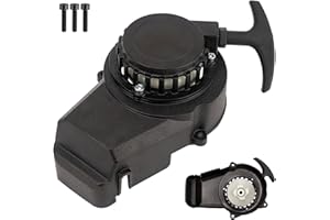 SZLYYDS Pull Start Recoil Starter for 2 Stroke 47cc 49cc 50cc SYX Moto Holeshot Apex Coolster QG-50 SSR SX50A Apollo KXD E-Start X-Pro Highper KXD18 Pit Dirt Bike Cagllari Cag Pocket Bike ATV Quad