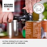 Kuhn Rikon 5-in-1 Can, Jar & Bottle Opener – Self-Attaching, Gray view 2