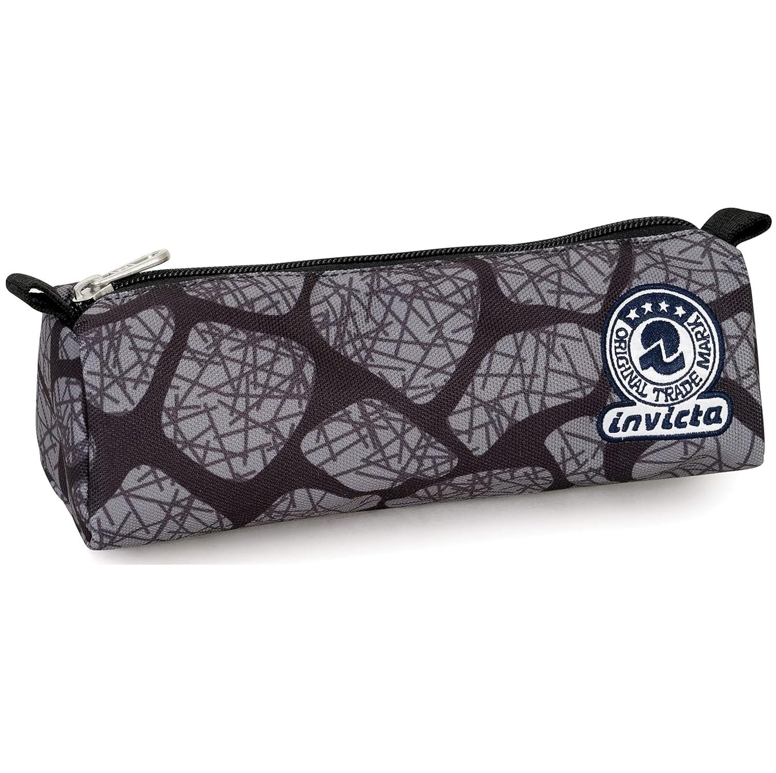 Invicta Pencil case - Pen bag, multicolor, Box for Stationery, Pen Pouch for Teen Girls and Boys, Perfect for School Supplies, black, STONE