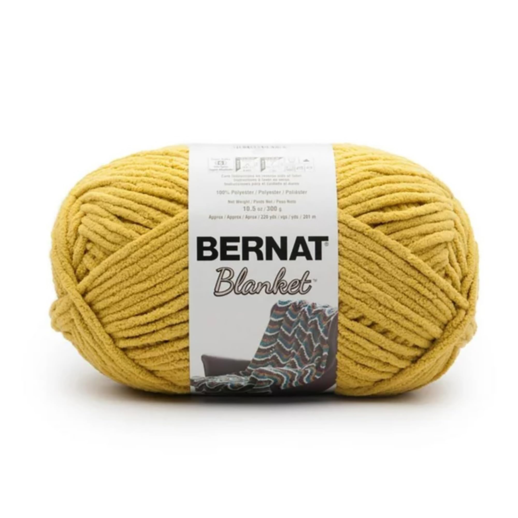 BERNAT BLANKET COASTAL COLLECTION -300G- MOSS