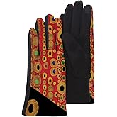RainCaper Fine Art Women's Texting Gloves Warm Touchscreen Gloves All-season Travel, Museum & Fashion Gloves Fit Most