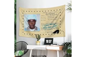 LUOMON Tyler The Creator Merch - Call Me If You Get Lost Album Artwork Tapestry, 3x5 Feet