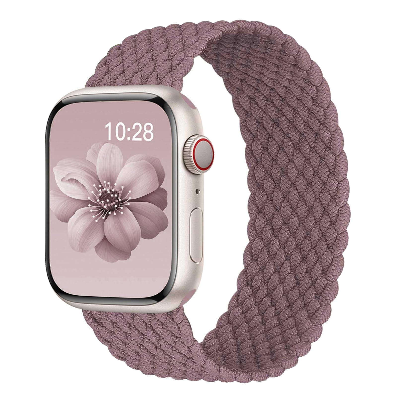 Photo 1 of Braided Solo Loop for Apple Watch Band 40mm 42mm 41mm 38mm 44mm 46mm 45mm Ultra/2 49mm Men/Women,Stretchy Nylon Sport wristband Strap for iWatch Bands series 10/9/8/7/6 5/4/3/SE 40 44 42 41 45 46 mm