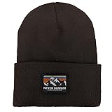 Never Summer Men's Retro Sunset Cuffed Beanie