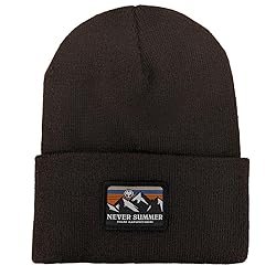 Never Summer Men's Retro Sunset Cuffed Beanie