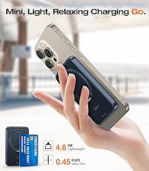 TORRAS 5,000mAh Magnetic Compact Portable Charger