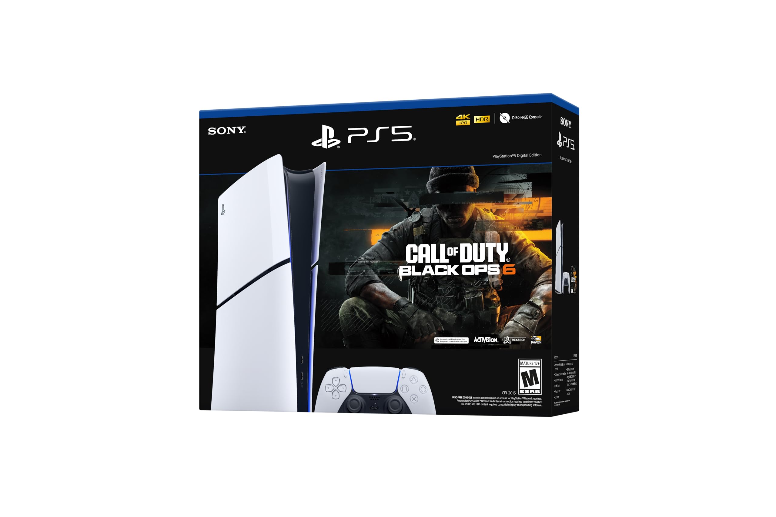 Playstation®5 Digital Edition – Call of Duty®: Black Ops 6 Bundle (grupo de modelos – delgado)