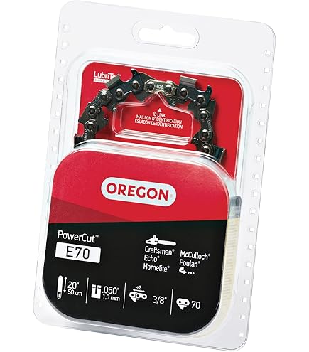 Amazon.com: Oregon Chainsaw Guide Bar & Chain Combo, AdvanceCut 