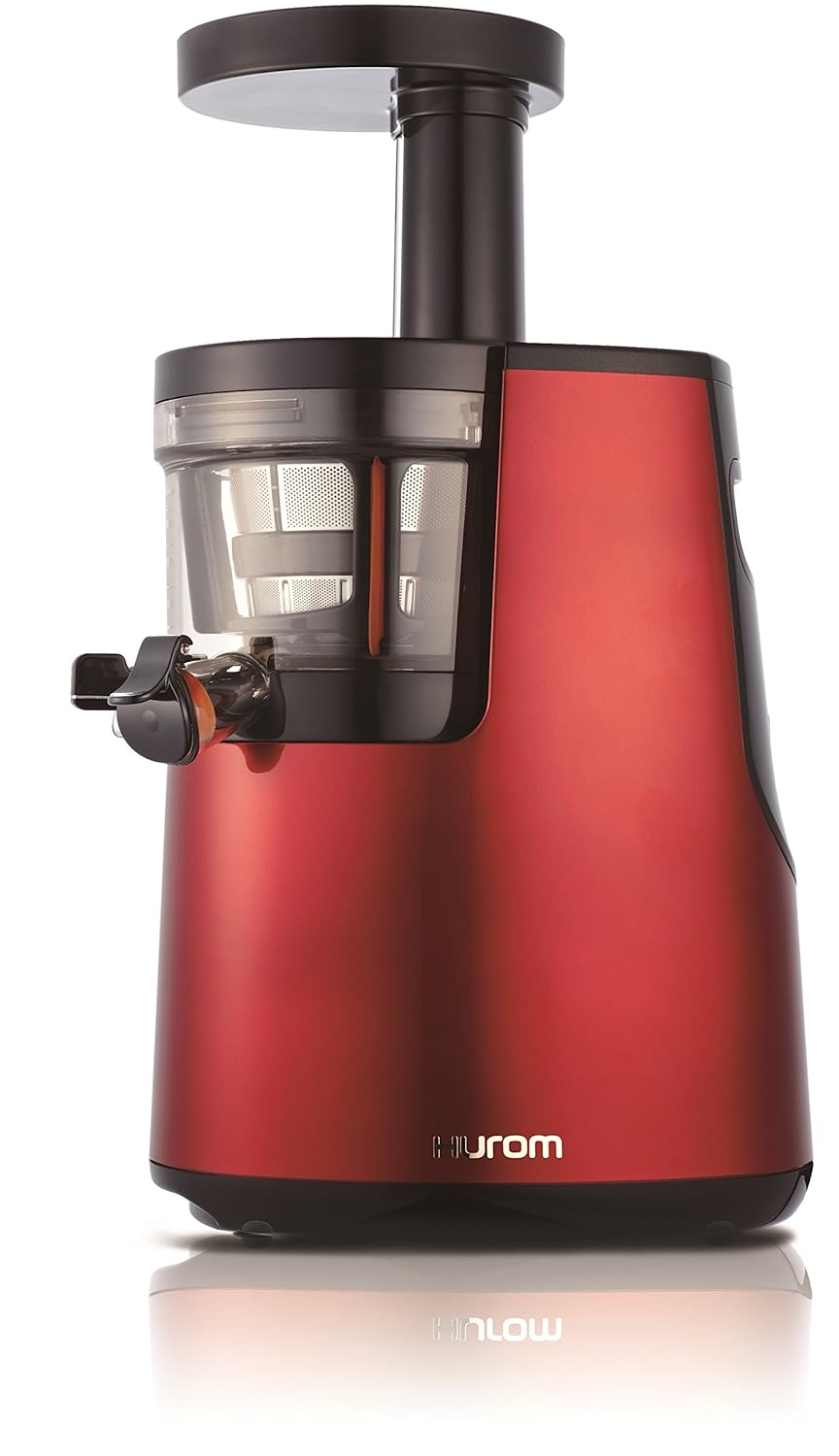 ヒューロム スロージューサー フェラーリレッド H2HRBA11