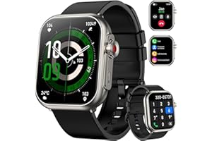 Smart Watch for Men Women, 1.85" HD Fitness Tracker (Answer/Make Call), 1000 mAh Battery, 120+ Sport Modes, 24/7 Heart Rate/Sleep Monitor Fitness Watch, IP68 Waterproof, Smartwatch for Android/iPhone5.0 out of 5 stars 1974 offers from $24.99