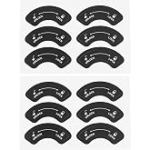 The Lord of the Tools 12pcs Lock Unlock Direction Stickers Right Side Lock Indicator Sticker for Indoor Public Places Door Lock 4.5x1.7cm