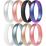ThunderFit Women Breathable Silicone Promise Rings