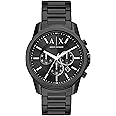 Amazon.com: Armani Exchange Men's Quartz Watch with Stainless Steel ...