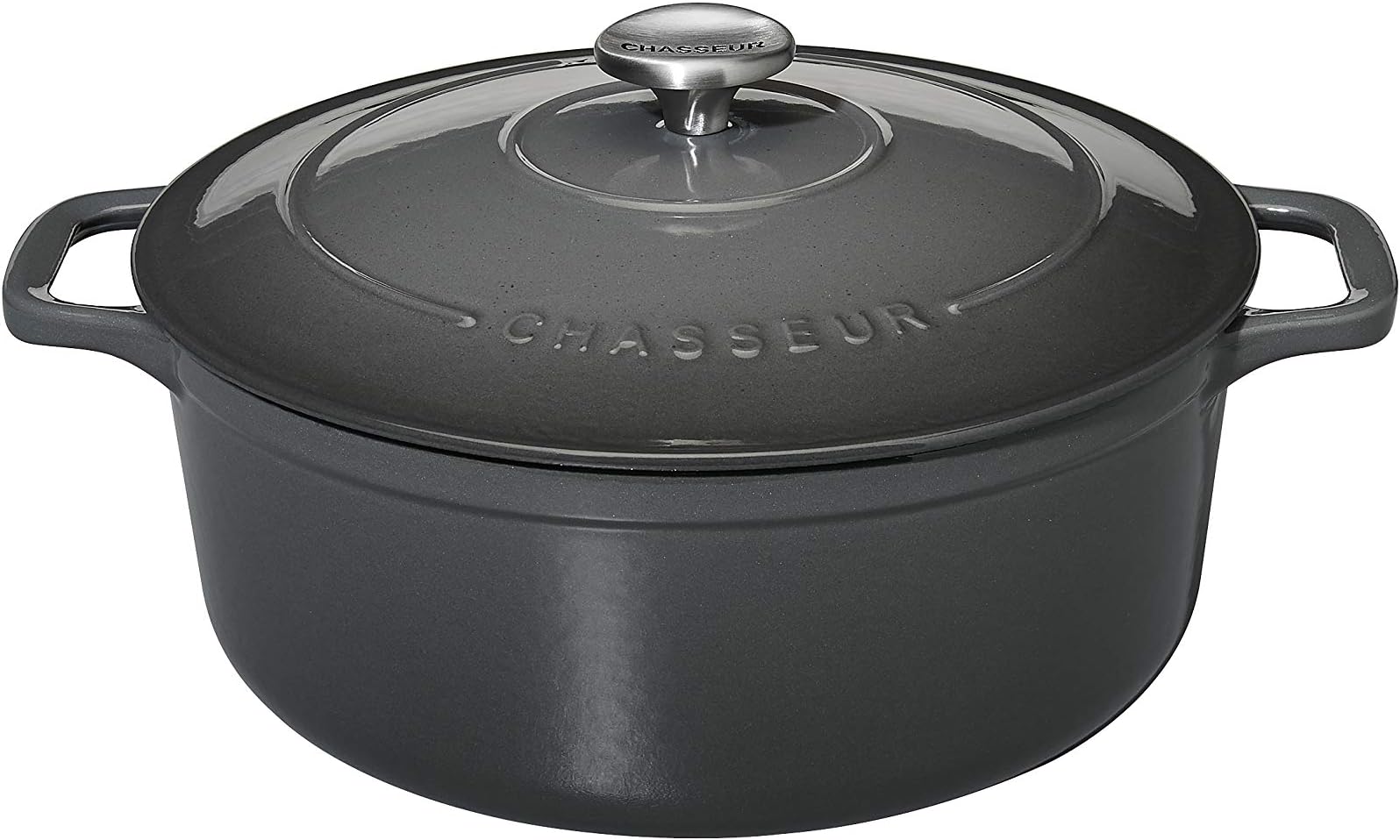 Chasseur Cast Iron Round 32 cm/8.8 L Caviar 4732