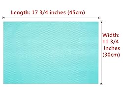 4 Pack Refrigerator Mats, HityTech EVA Refrigerator