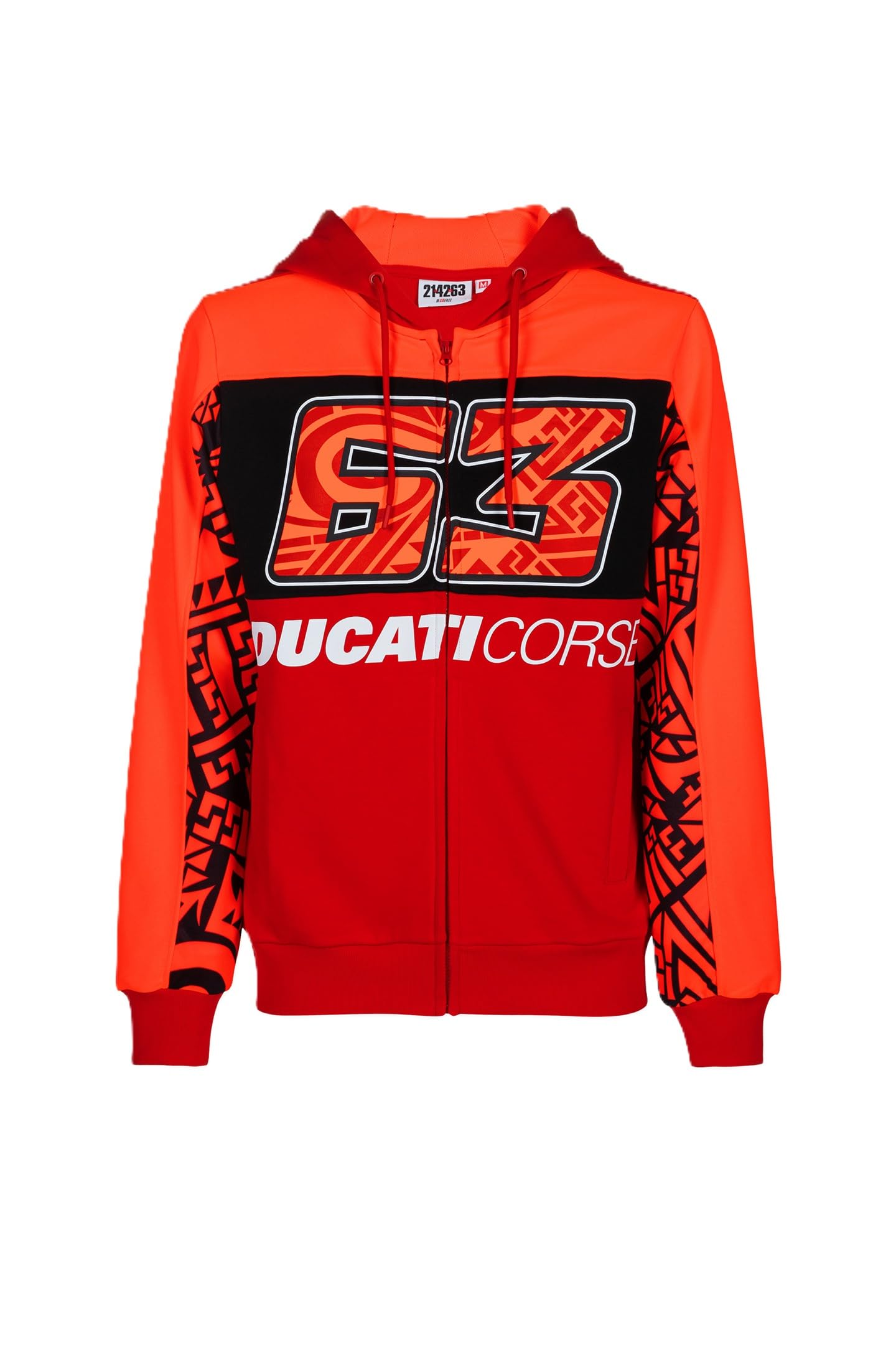 63 Bagnaia Jacket - Ducati Dual Line, Men, M, Red