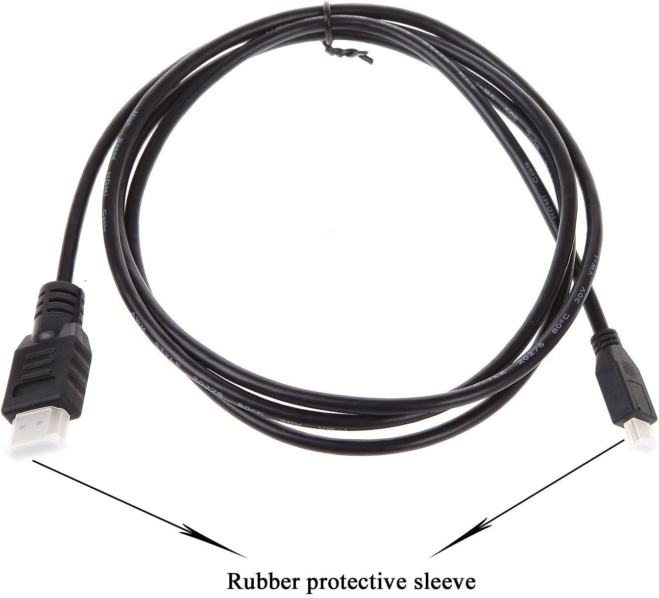 DragonTrading Micro HDMI Cable For All Go Pro Hero Action Camera Models. Allows Viewing Of Camera Footage On TV Or Display - Image 3