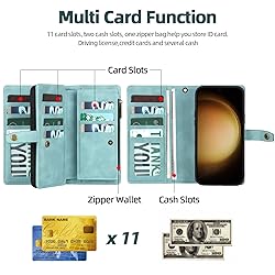 TwoHead for Samsung Galaxy S23 Wallet Case with