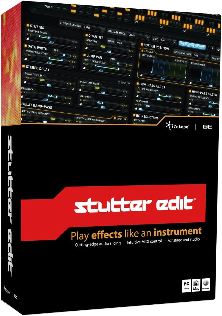 iZotopeStutter Edit Stutter Effects Plug-in