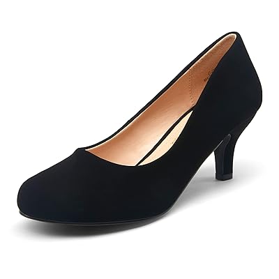 VEPOSE Womens Low Heels Closed Toe Pumps Kitten Egypt Ubuy