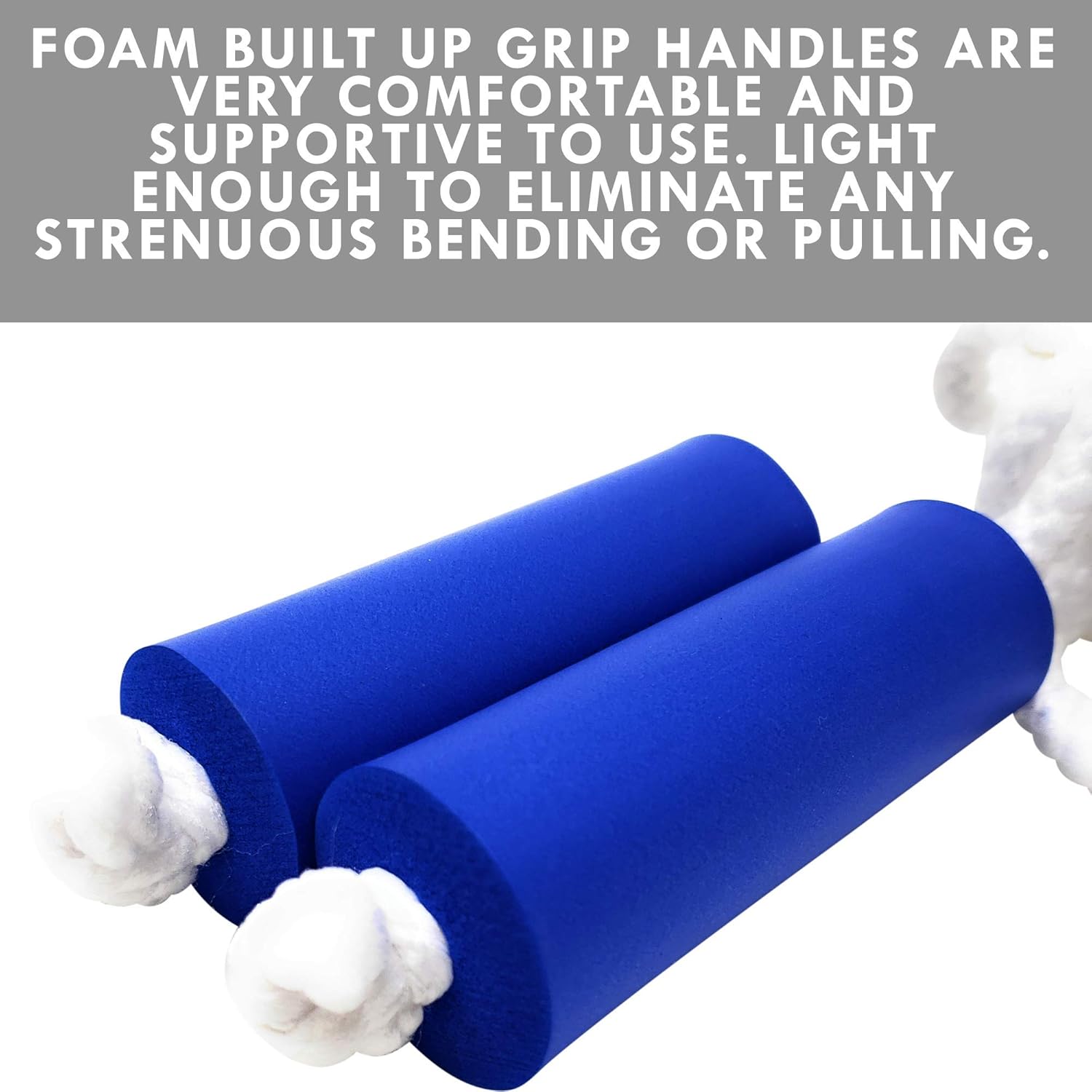 Mars Wellness Deluxe Molded Sock Aid Donner - Foam Grip Handles - 31" Adjustable Cords - Compression Sock Helper Stocking Slider - Elderly, Senior, Pregnant Diabetics - 1 Pack: Health & Personal Care