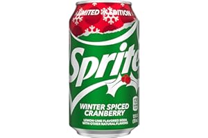 Louisiana Pantry Sprite Winter Spiced Cranberry 12 oz Gift Set | Soda With A Perfect Holiday Flavor In 12 oz Cans | Enjoy This Seasonal Soda (12 Cans)