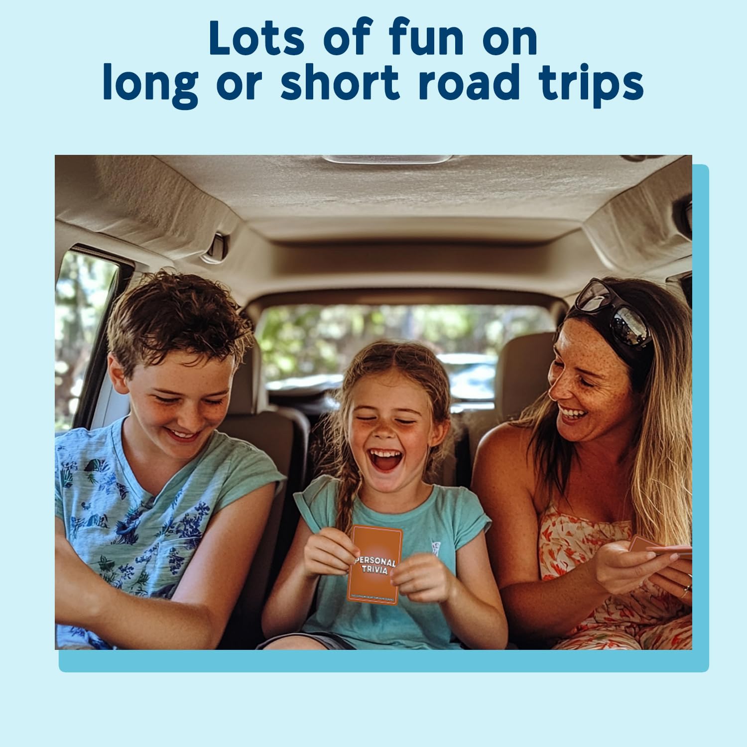 The Ultimate Road Trip Game Bundle, a 4-in-1 Car Game for Kids and Adults, Filled with Must-Have Travel Activities and Road Trip Activities
