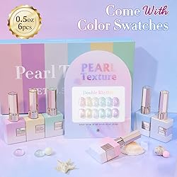 Double Rhythm 6 Pcs 15 ML Gel Polish Set Same Color
