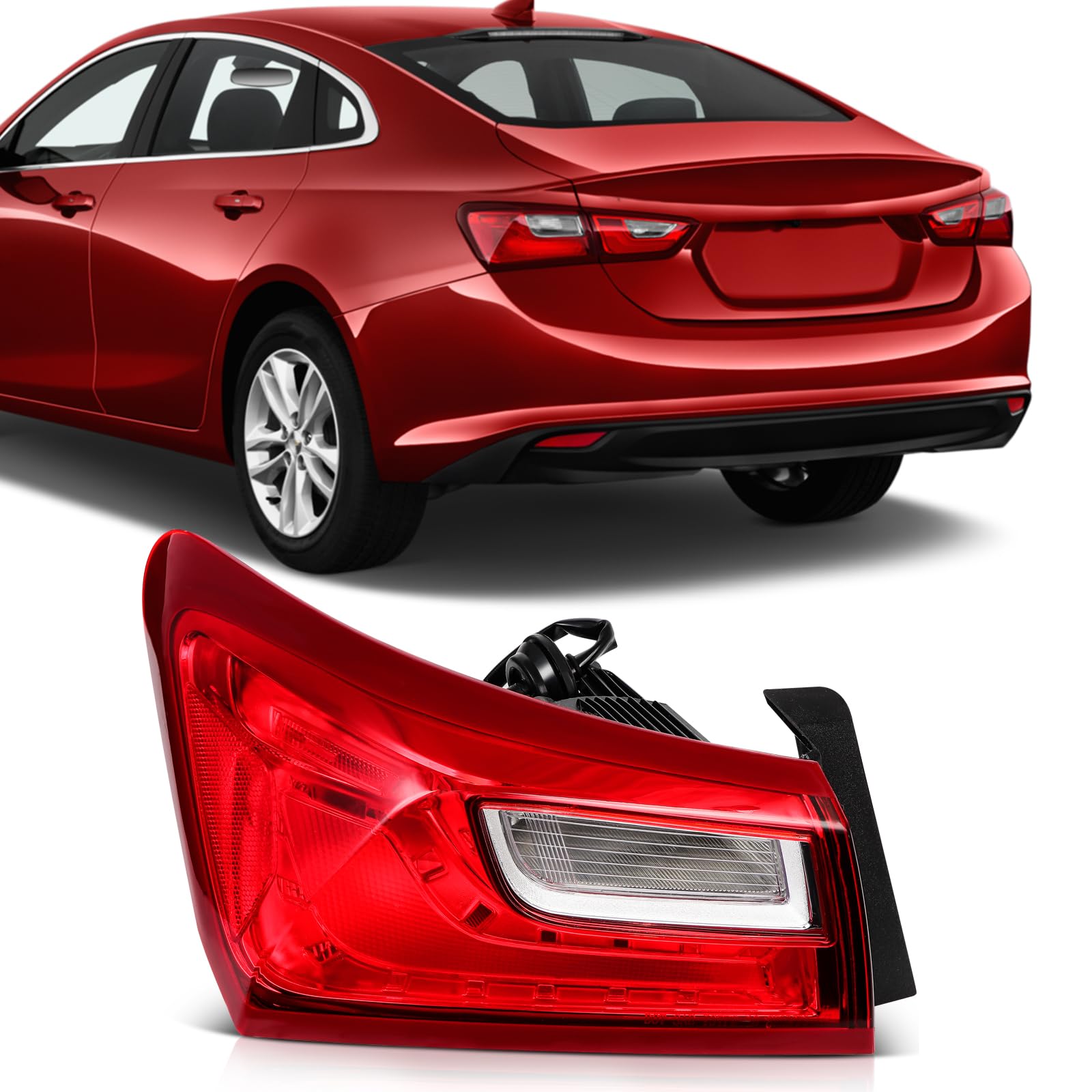 Photo 1 of SCITOO Taillight Assembly Fit 2016-2020 for Chevy MALIBU Driver Side