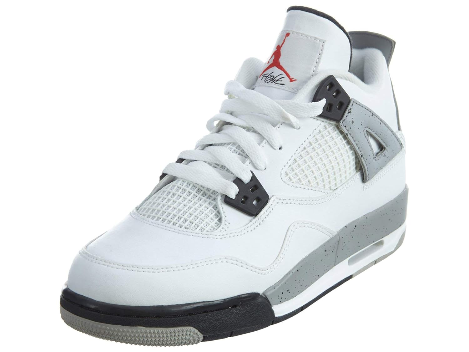 Buy Nike Air Jordan 4 Retro OG BG Cement 836016-192 White/Red/Grey/Black Kids Shoes at Amazon.in