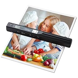 Portable Scanner, 900 DPI Handheld Photo Scanner