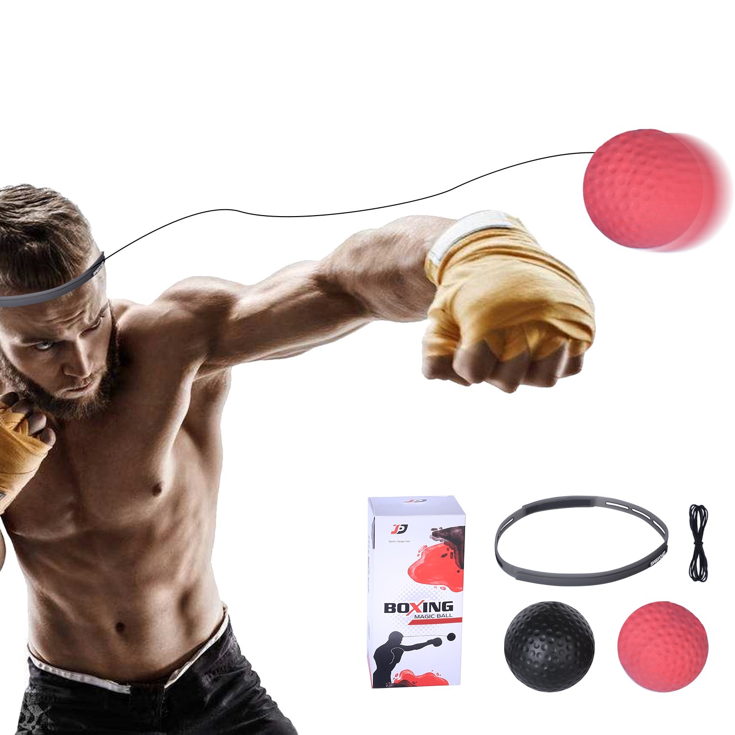 Boxing Reflex Ball, Fighting Punching Ball, Boxing Trainer