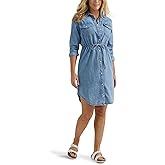 Lee Women's Legendary Western Denim Shirt Dress