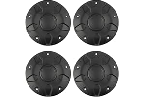 Dasbecan Hubcaps Compatible with Ford Transit 150 250 350 350HD 16" Wheel Black Center Caps Kit Replaces# CK4Z-1130-C CK4Z113