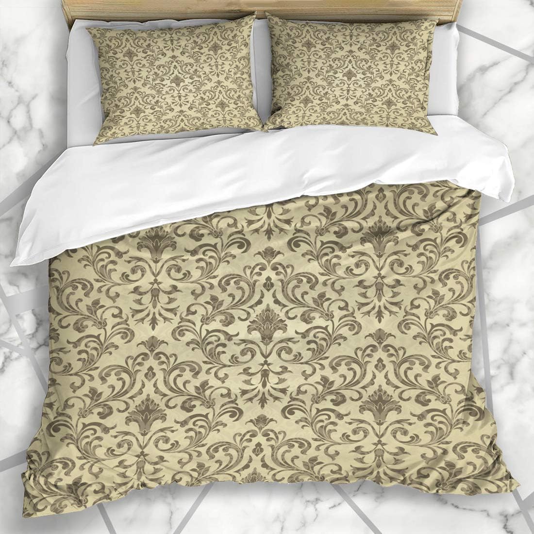 LIS HOME Bettbezug-Sets Viktorianisches klassisches Musterpaket