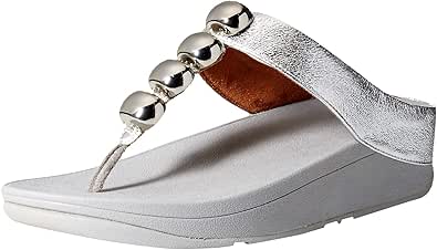 Amazon.com | FitFlop Women's Rola Glitzy Flip-Flop | Flip-Flops