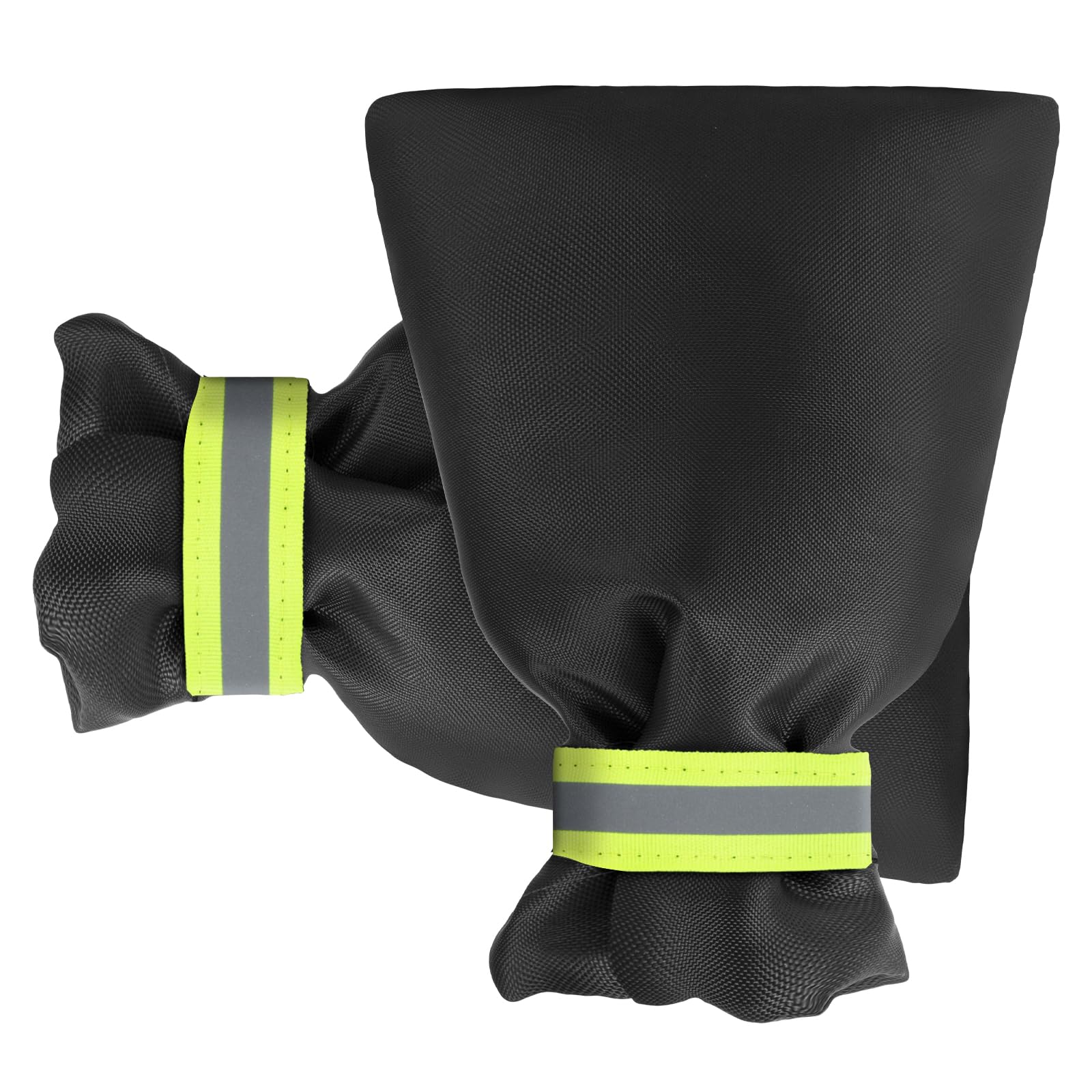 BEEWAY Outdoor Tap Cover for Winter, 2 Pack Large Outside Tap Cover Frost Protector with Reflective Strip, Waterproof Thickened Tap Jacket Protects Your Tap from Freezing Bursting