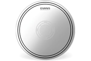 Evans EC Reverse Dot Coated Snare Drum Heads - 13 Inch - Frost Coated for Durability - Made with 7mil Top Ply & 10mil Bottom 