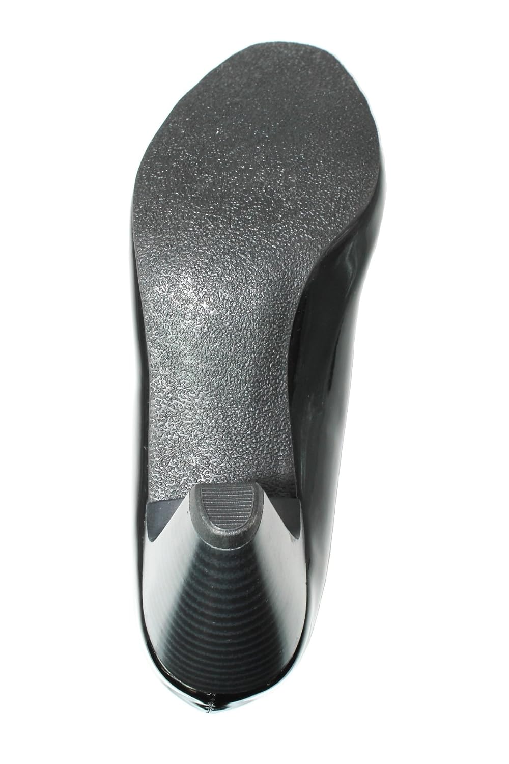 inc.5 women black synthetic ballet flats (19340_black_3 uk) - 3 uk