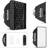 1-Second Quick Setup Portable Softbox with Bowens Mount, Professional Lighting Modifier with Grid &amp; Diffuser for Camera Photography, YouTube, Video, Portrait and Studio(softbox 12x18)