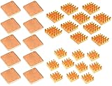 Easycargo Raspberry Pi Heatsink Kit Copper + 3M