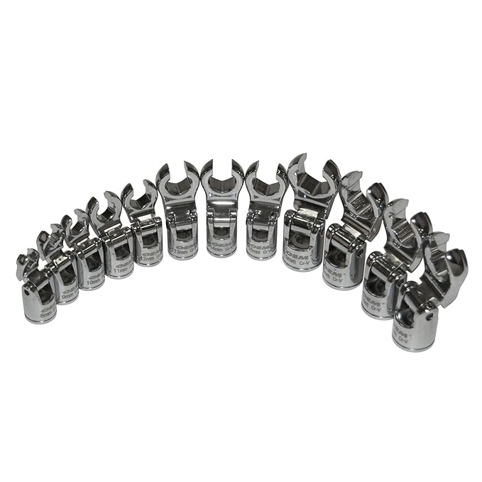 OEMTOOLS 25518 Metric Flex Crow Foot Socket Set, 12Piece Amazon.co.uk