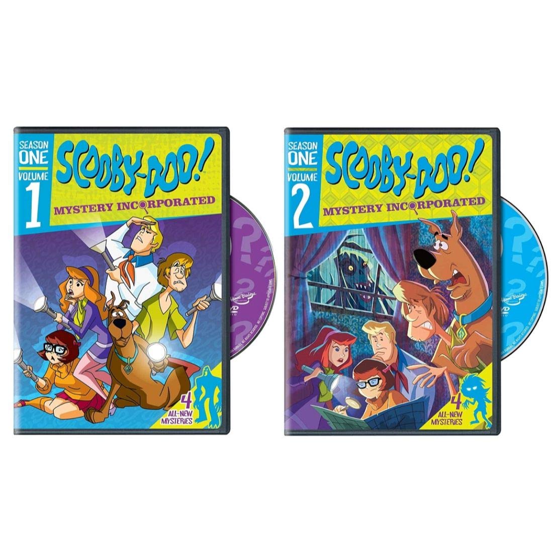 Amazon.com: Scooby Doo Mystery Incorporated Season 1 Volume 1-2 DVD Set ...