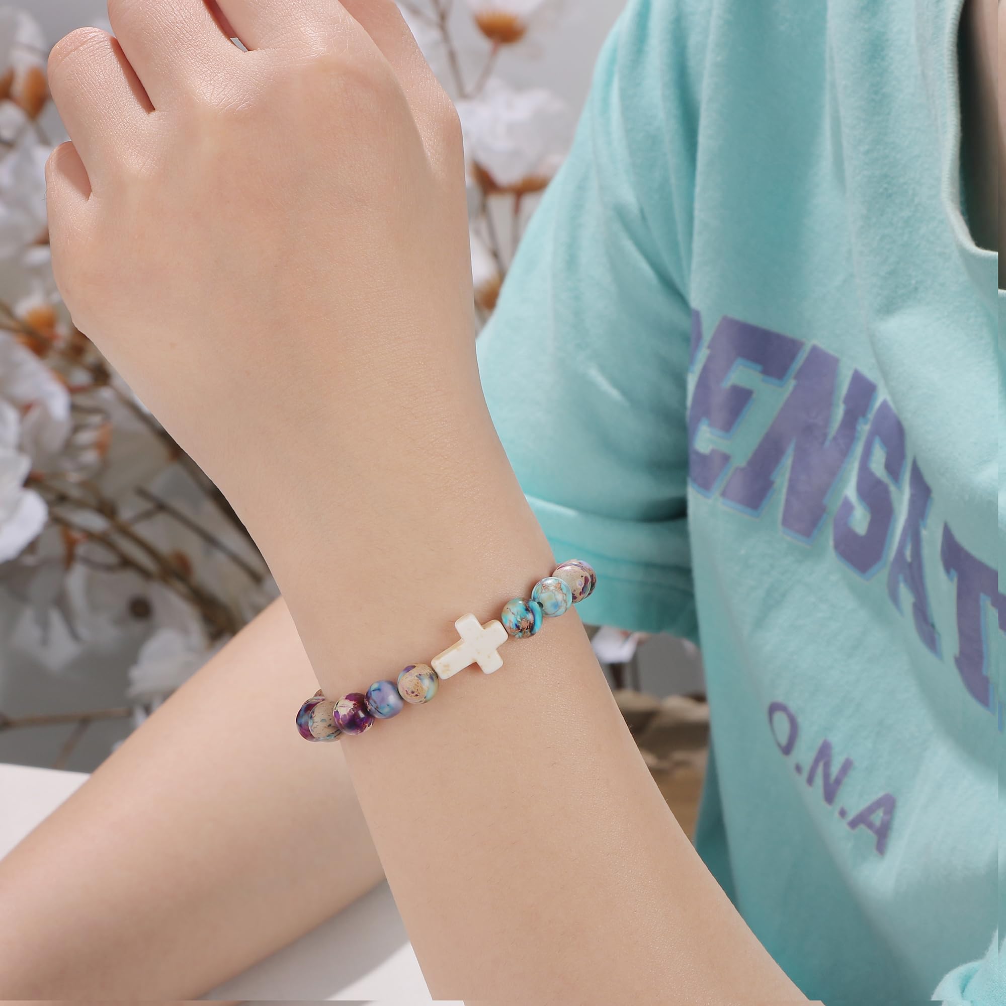 JoycuFF Teen Jewelry Bracelets for Teen Teenage Gifts Ideas Trendy Stuff, 6 8 9 10 11 12 13th 16 Year Old Birthday East Christmas Gifts