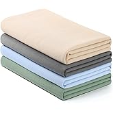 CottCare Muslin Swaddle Blankets for Babies, 4-Pack Ultra Soft Breathable Receiving Blankets, Large 45''x45'' Baby Wraps for Boys Girls, Newborn Essentials Shower Gifts