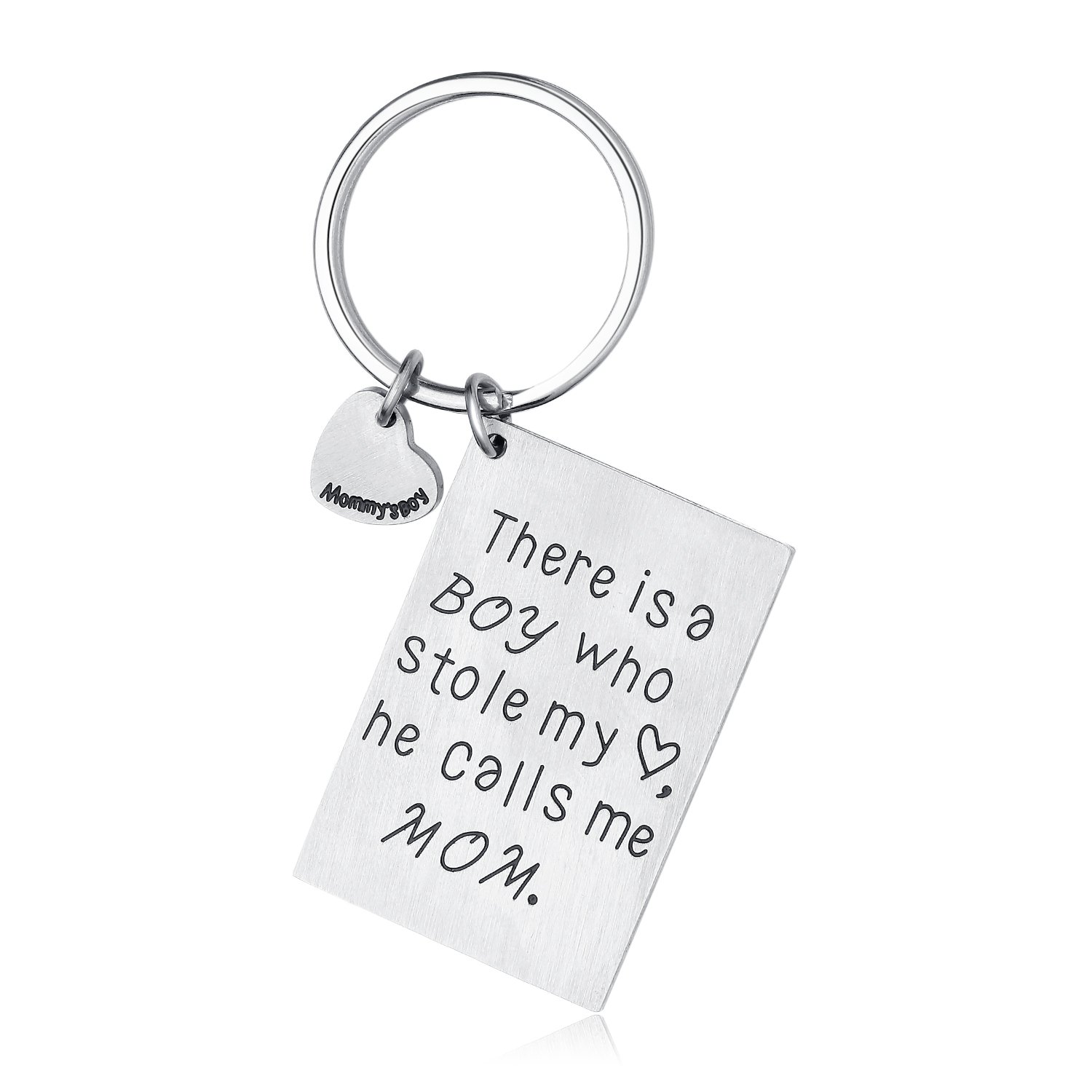 Udo The Love Between Mother and Daughter Is Forever Heart Charm Necklace Mom Daughter Jewelry Best