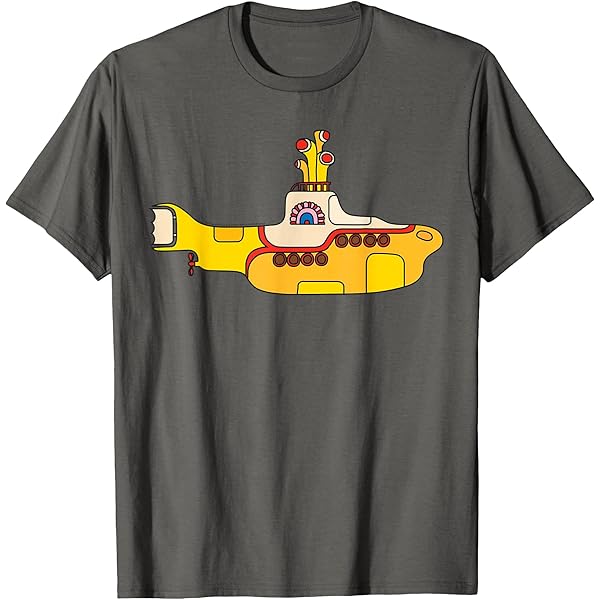 Amazon.com: The Beatles Yellow Cartoon Submarine T-Shirt