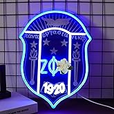 Balanar Sorority Neon Signs for Wall Decor，Dimmable ZΦB LED Neon Lights Signs，Sorority Gifts for Women, Birthday Party Gifts11.7 * 15.7inch