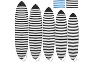 Chuanke Surfboard Sock Cover - Lightweight Protective Bag for Surf and Paddleboards - Stretch Protector